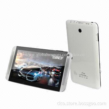 7-inch 3G Tablet Phones, Google's Android 4.0/512MB RAM/4GB ROM/Capacitive Multi-touch/HD Screen
